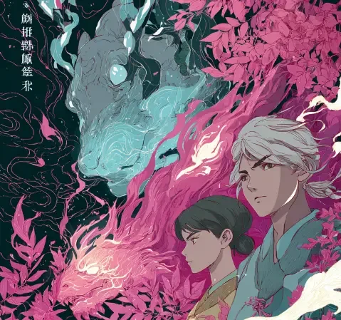 不同漫画题材的画面风格差异示意